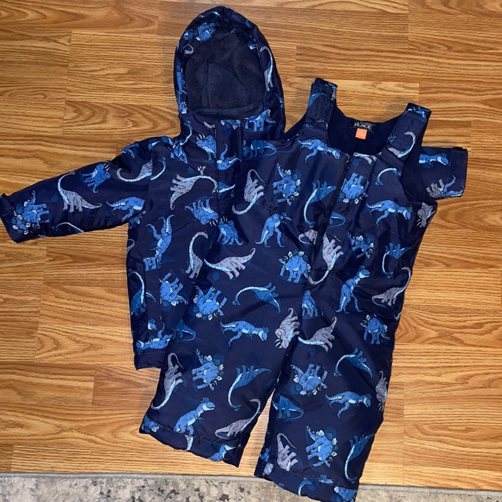 18-24m Dinosaur Winter Jacket & Snow Pants